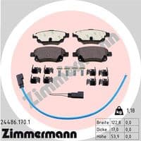 Bremžu uzliku kompl., Disku bremzes