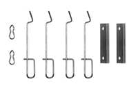 Piederumu komplekts, Disku bremžu uzlikas