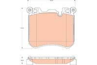 Bremžu uzliku kompl., Disku bremzes