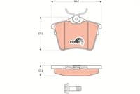 Bremžu uzliku kompl., Disku bremzes