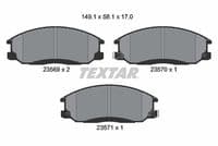 Bremžu uzliku kompl., Disku bremzes