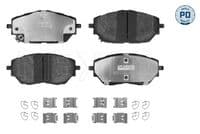 Bremžu uzliku kompl., Disku bremzes