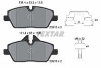 Bremžu uzliku kompl., Disku bremzes