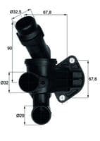 Termostats, Dzesēšanas šķidrums