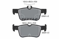 Bremžu uzliku kompl., Disku bremzes