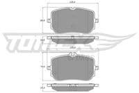 Bremžu uzliku kompl., Disku bremzes