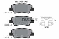 Bremžu uzliku kompl., Disku bremzes