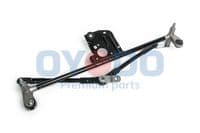 Stiklu tīrītāja sviru un stiepņu sistēma