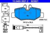 Bremžu uzliku kompl., Disku bremzes