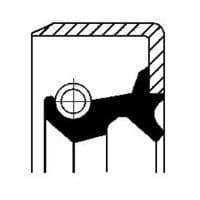 Vārpstas blīvgredzens, Diferenciālis