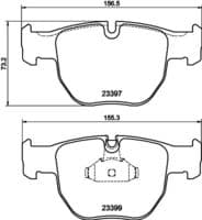 Bremžu uzliku kompl., Disku bremzes