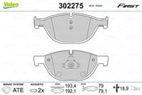 Bremžu uzliku kompl., Disku bremzes