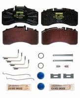 Bremžu uzliku kompl., Disku bremzes