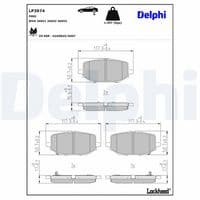 Bremžu uzliku kompl., Disku bremzes