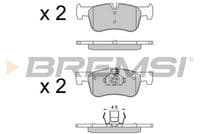 Bremžu uzliku kompl., Disku bremzes