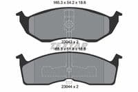 Bremžu uzliku kompl., Disku bremzes