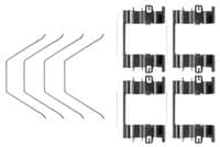 Piederumu komplekts, Disku bremžu uzlikas