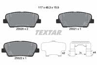 Bremžu uzliku kompl., Disku bremzes
