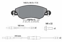 Bremžu uzliku kompl., Disku bremzes