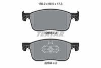 Bremžu uzliku kompl., Disku bremzes