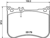 Bremžu uzliku kompl., Disku bremzes