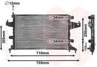 Radiators, Motora dzesēšanas sistēma