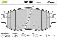 Bremžu uzliku kompl., Disku bremzes