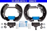 Bremžu loku komplekts