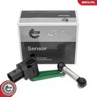 Sensors, lukturu augstuma regulēšana