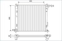 Radiators, Motora dzesēšanas sistēma