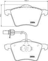 Bremžu uzliku kompl., Disku bremzes