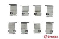 Piederumu komplekts, Disku bremžu uzlikas