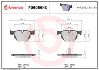 Bremžu uzliku kompl., Disku bremzes