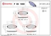 Bremžu uzliku kompl., Disku bremzes