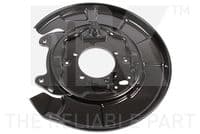 Bremžu nesošā plāksne