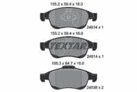 Bremžu uzliku kompl., Disku bremzes