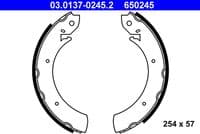 Bremžu loku komplekts