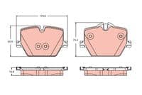 Bremžu uzliku kompl., Disku bremzes