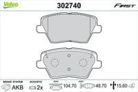 Bremžu uzliku kompl., Disku bremzes