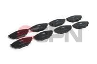 Bremžu uzliku kompl., Disku bremzes