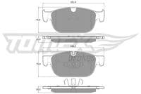 Bremžu uzliku kompl., Disku bremzes