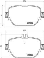 Bremžu uzliku kompl., Disku bremzes