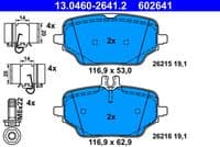 Bremžu uzliku kompl., Disku bremzes