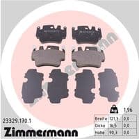 Bremžu uzliku kompl., Disku bremzes