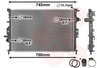 Radiators, Motora dzesēšanas sistēma