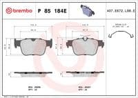 Bremžu uzliku kompl., Disku bremzes