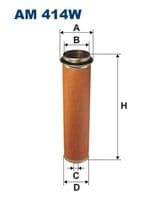 Sekundārā gaisa filtrs