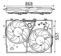 Ventilators, Motora dzesēšanas sistēma