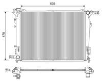 Radiators, Motora dzesēšanas sistēma