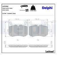 Bremžu uzliku kompl., Disku bremzes